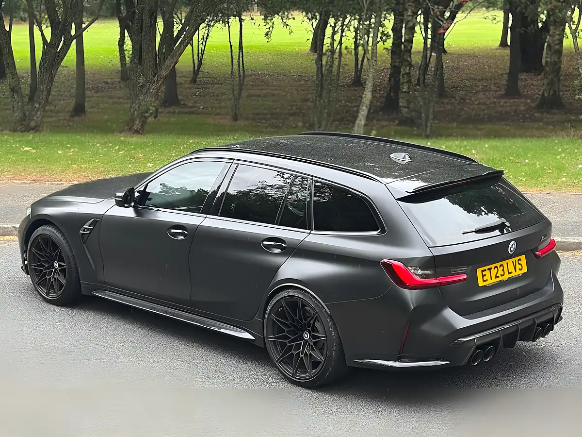 Used 2023 BMW M3 Competition Touring Black - Interior and Exterior details 2