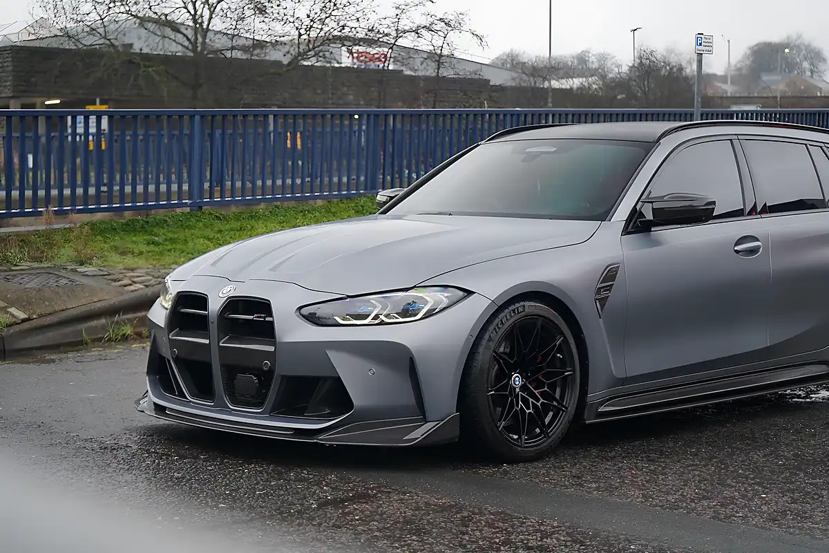 Used 2023 BMW M3 Competition Touring Frozen Grey - Interior and Exterior details 10