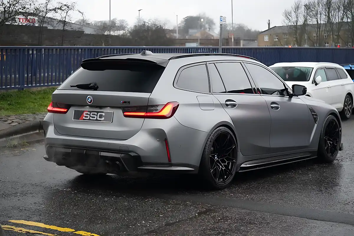 Used 2023 BMW M3 Competition Touring Frozen Grey - Interior and Exterior details 19