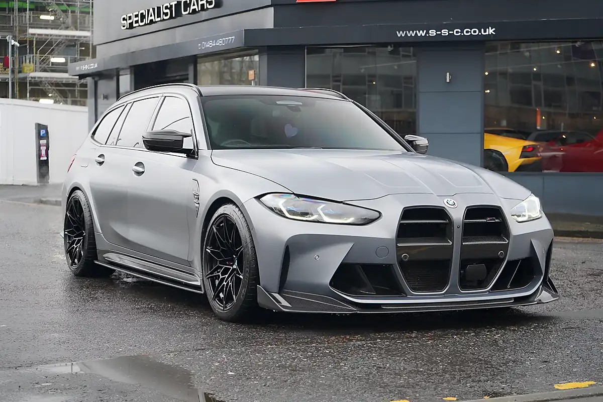 Used 2023 BMW M3 Competition Touring Frozen Grey - Interior and Exterior details 4