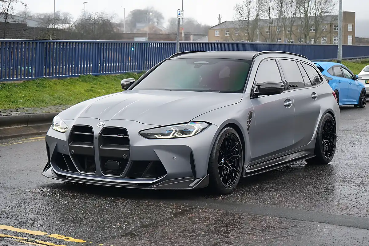 Used 2023 BMW M3 Competition Touring Frozen Grey - Interior and Exterior details 6