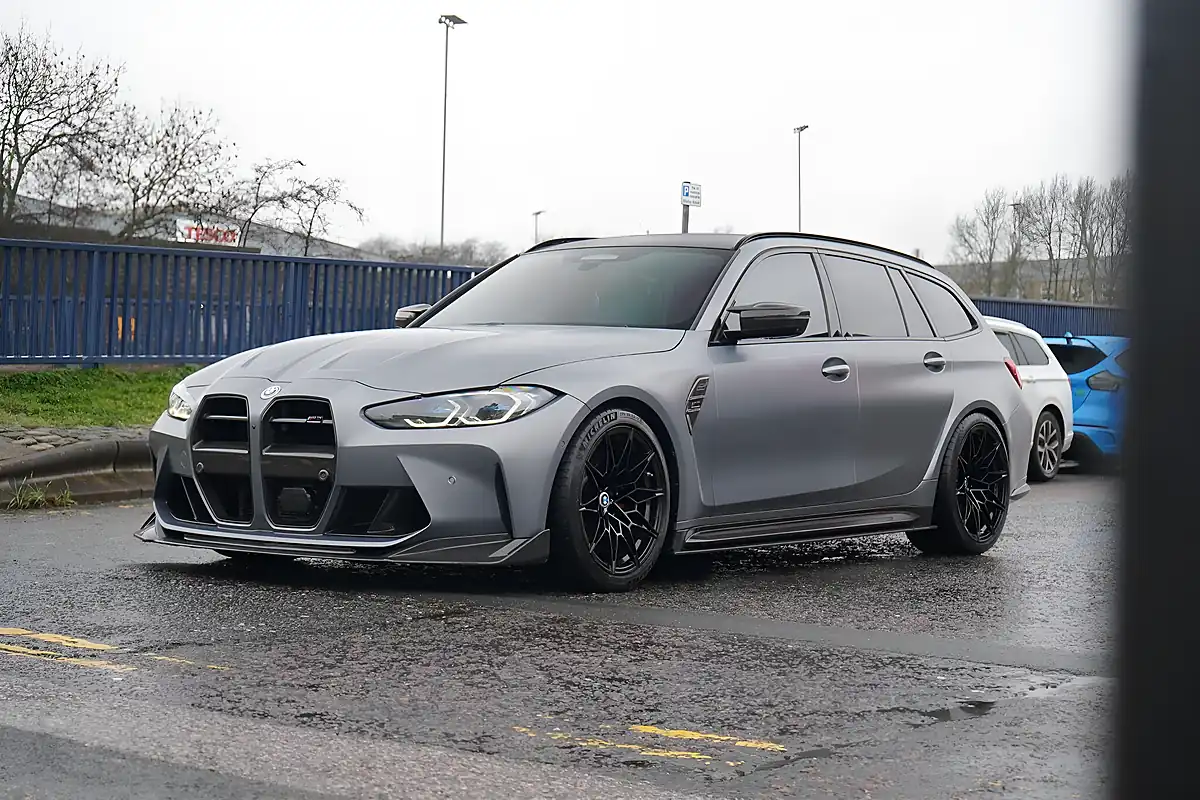 Used 2023 BMW M3 Competition Touring Frozen Grey - Interior and Exterior details 9