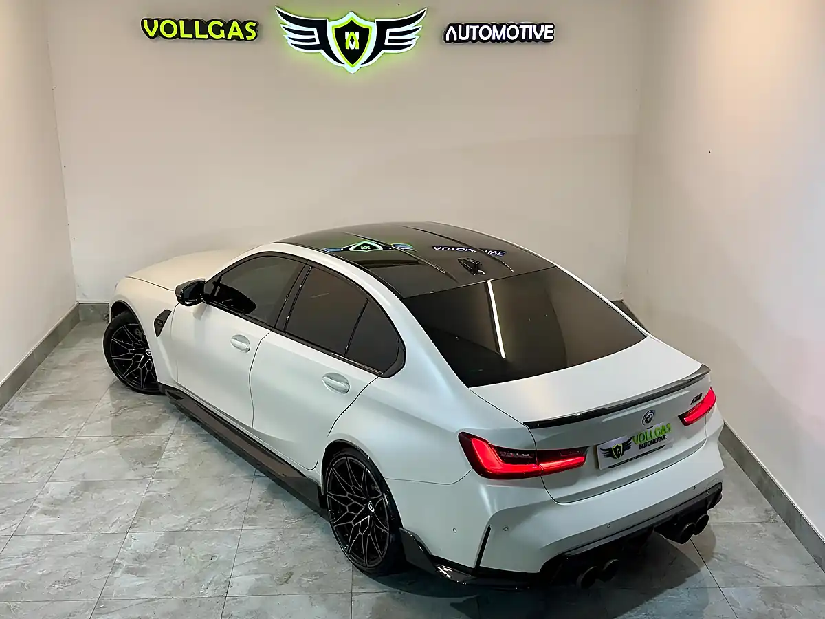 Used 2023 BMW M3 Competition White - Interior and Exterior details 4