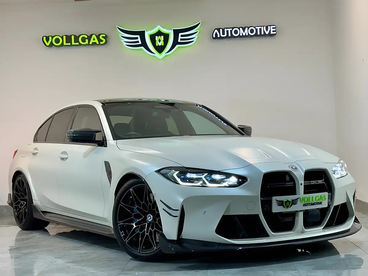 Used 2023 BMW M3 Competition White - Interior and Exterior details 7