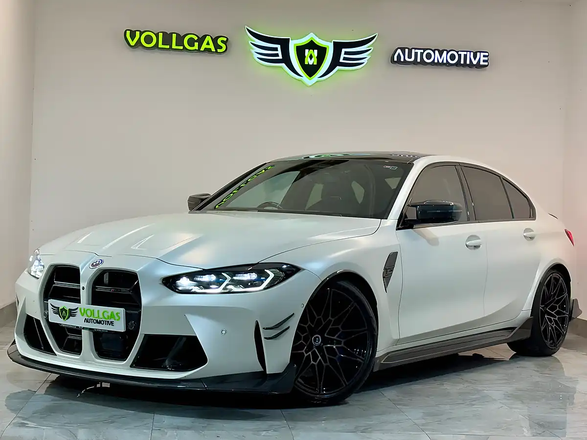 Used 2023 BMW M3 Competition White - Interior and Exterior details 8