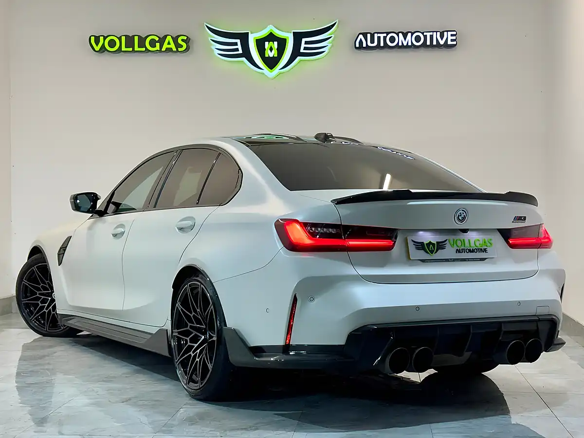 Used 2023 BMW M3 Competition White - Interior and Exterior details 9