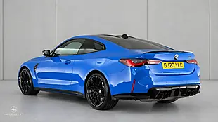 Used 2023 BMW M4 Competition Blue - Interior and Exterior details 3