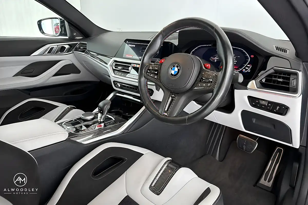 Used 2023 BMW M4 Competition Blue - Interior and Exterior details 5