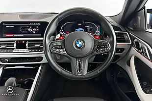 Used 2023 BMW M4 Competition Blue - Interior and Exterior details 7
