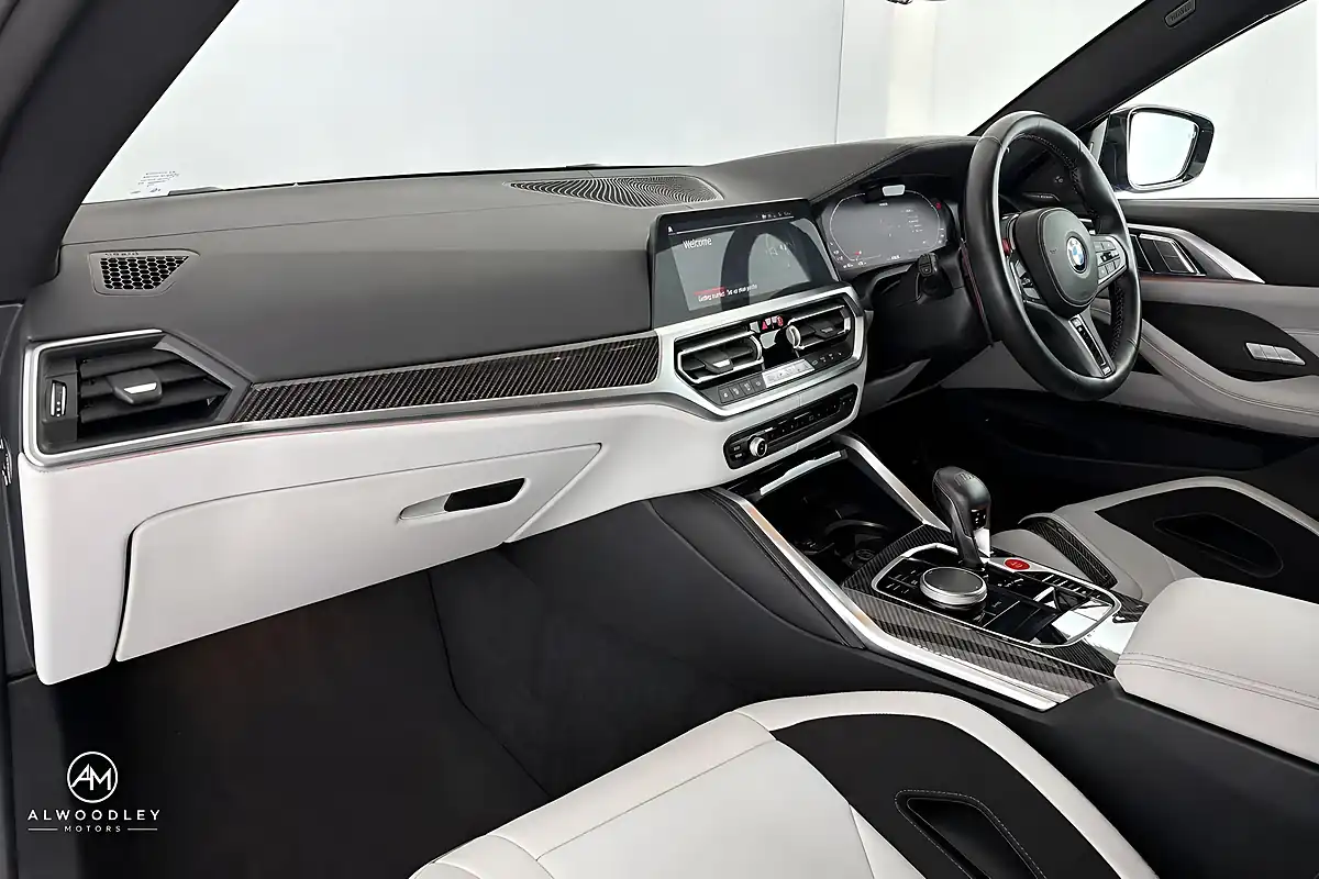 Used 2023 BMW M4 Competition Blue - Interior and Exterior details 9