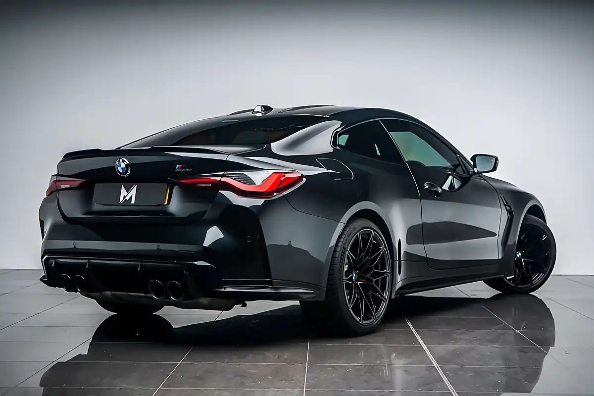 Used 2023 BMW M4 Competition Coupe Black Sapphire - Interior and Exterior details 14