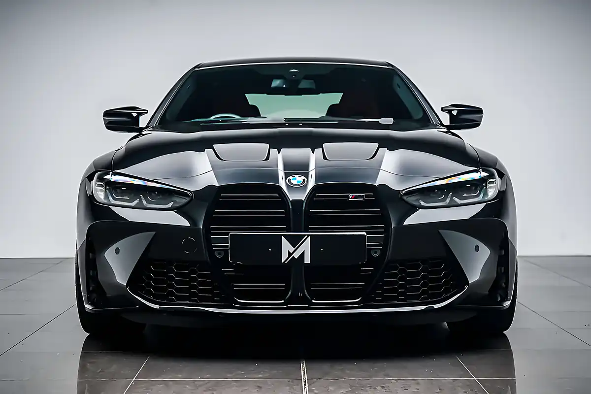 Used 2023 BMW M4 Competition Coupe Black Sapphire - Interior and Exterior details 2