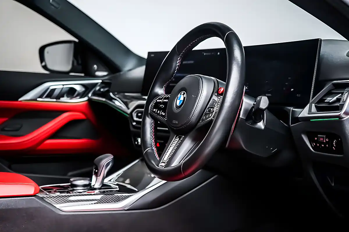 Used 2023 BMW M4 Competition Coupe Black Sapphire - Interior and Exterior details 9
