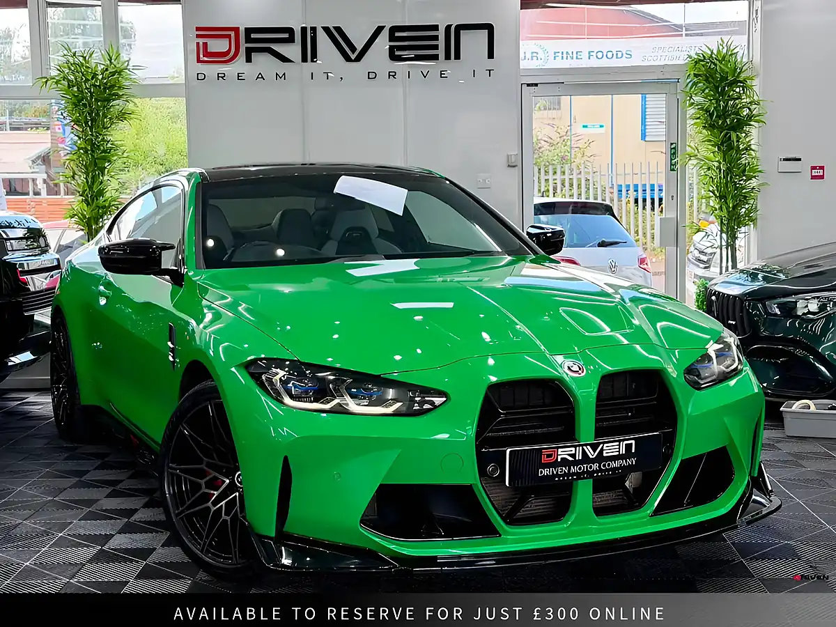 Used 2023 BMW M4 Competition Green - Front View