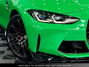 Used 2023 BMW M4 Competition Green - Interior and Exterior details 16