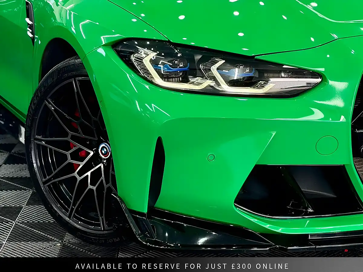 Used 2023 BMW M4 Competition Green - Interior and Exterior details 16