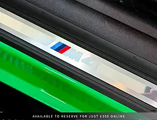 Used 2023 BMW M4 Competition Green - Interior and Exterior details 17