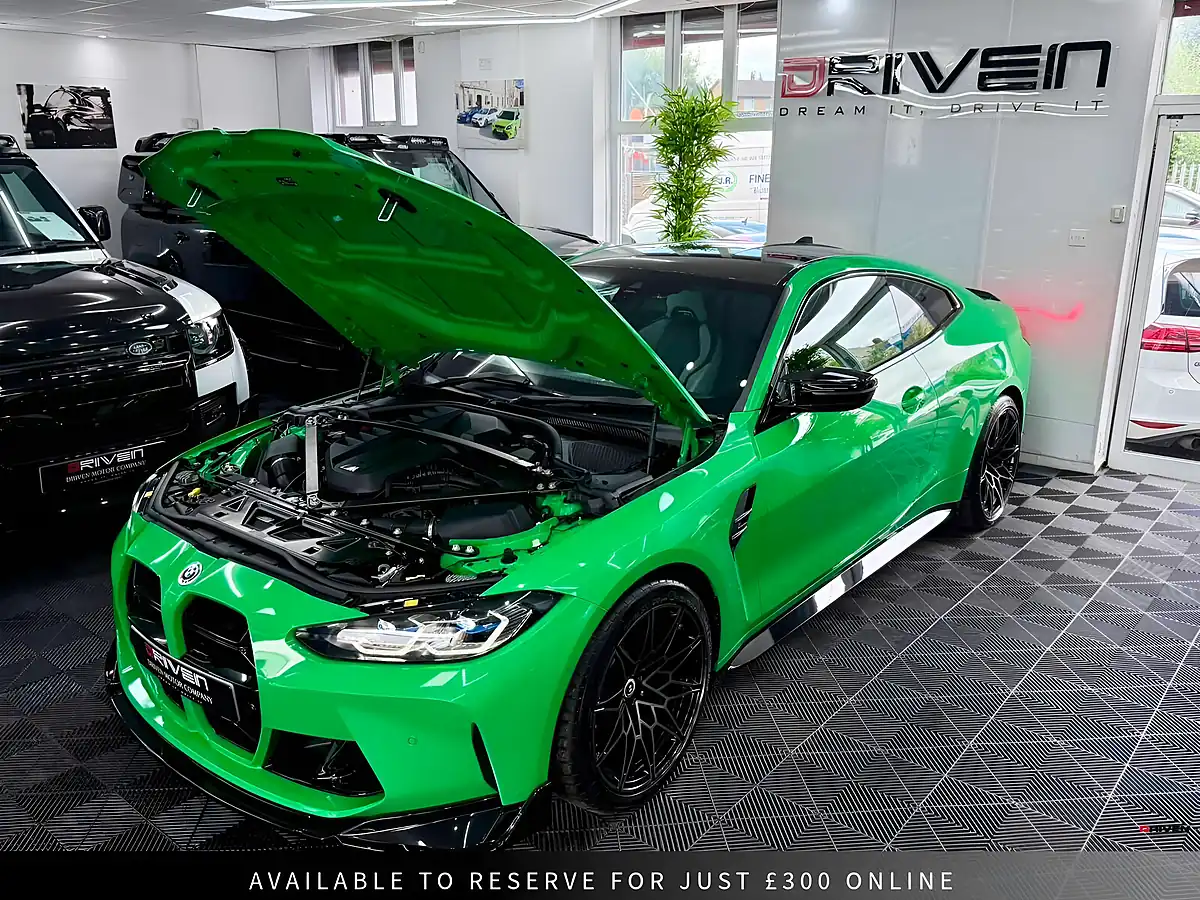 Used 2023 BMW M4 Competition Green - Interior and Exterior details 18