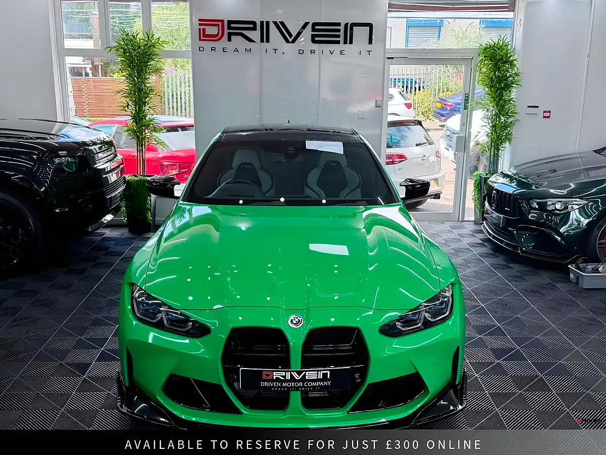 Used 2023 BMW M4 Competition Green - Interior and Exterior details 3