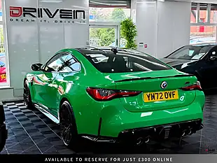 Used 2023 BMW M4 Competition Green - Interior and Exterior details 5
