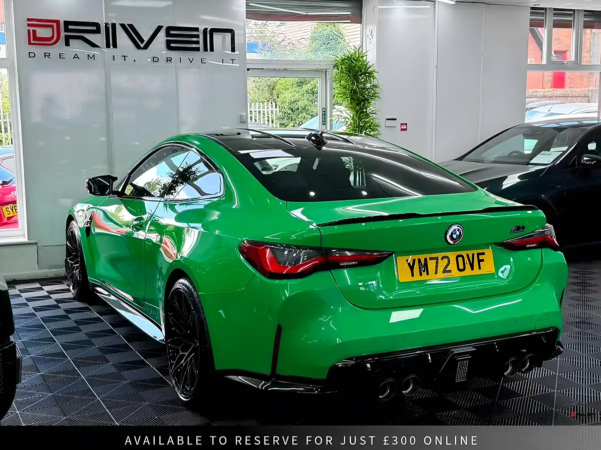 Used 2023 BMW M4 Competition Green - Interior and Exterior details 5