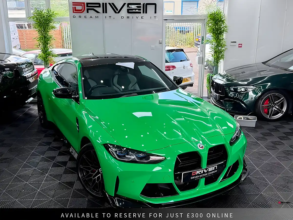 Used 2023 BMW M4 Competition Green - Interior and Exterior details 6
