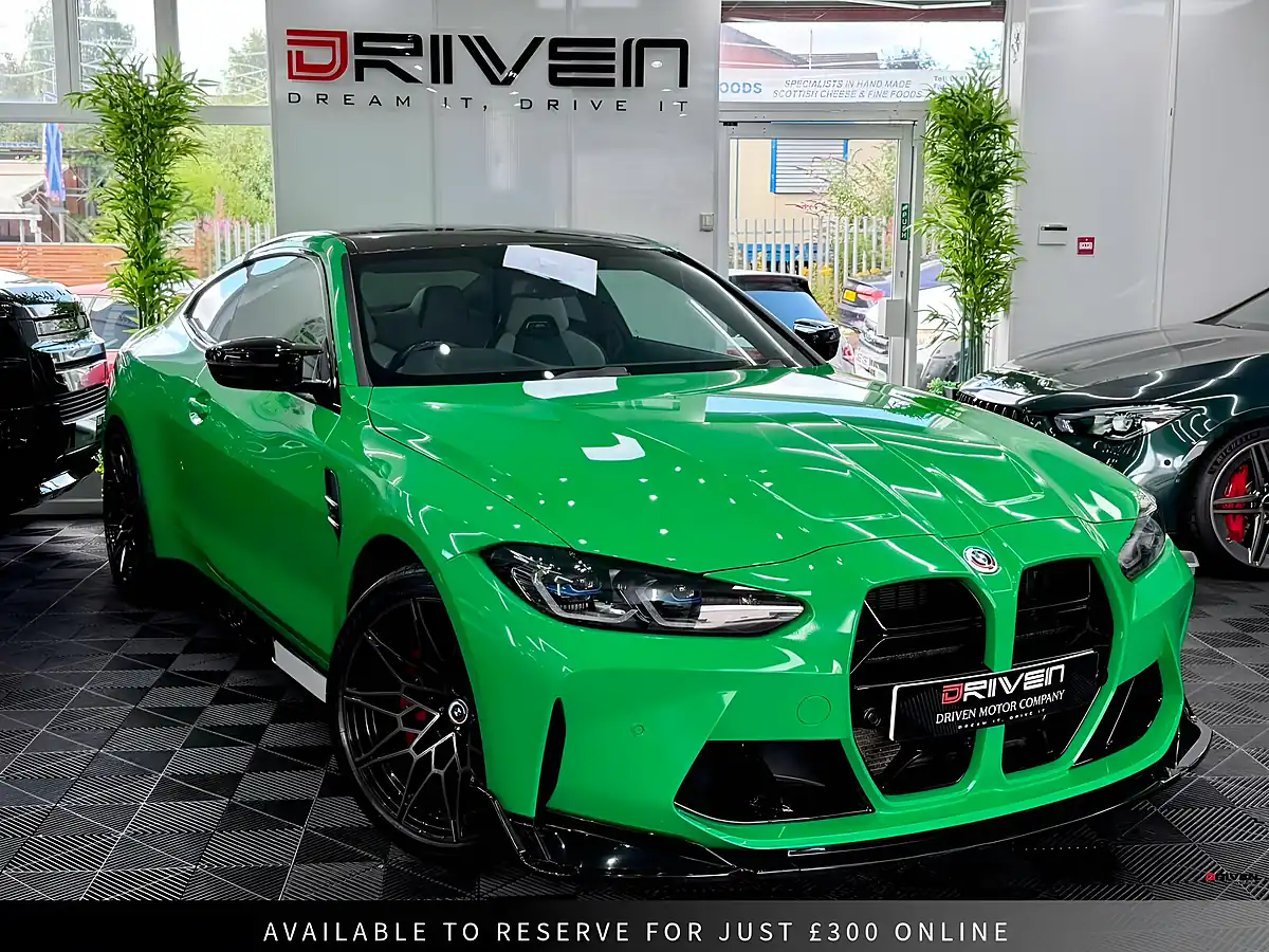 Used 2023 BMW M4 Competition Green - Interior and Exterior details 7