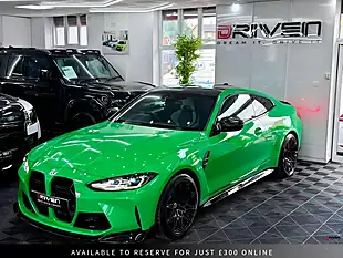 Used 2023 BMW M4 Competition Green - Interior and Exterior details 9