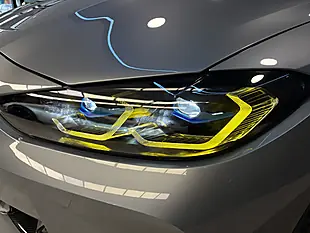 Used 2023 BMW M4 Competition Skyscraper Grey Metallic - Interior and Exterior details 16