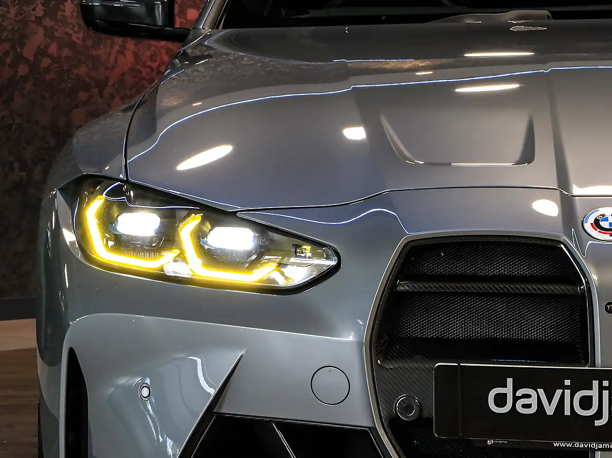 Used 2023 BMW M4 Competition Skyscraper Grey Metallic - Interior and Exterior details 17