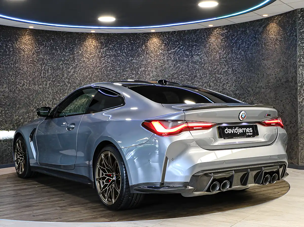 Used 2023 BMW M4 Competition Skyscraper Grey Metallic - Interior and Exterior details 6