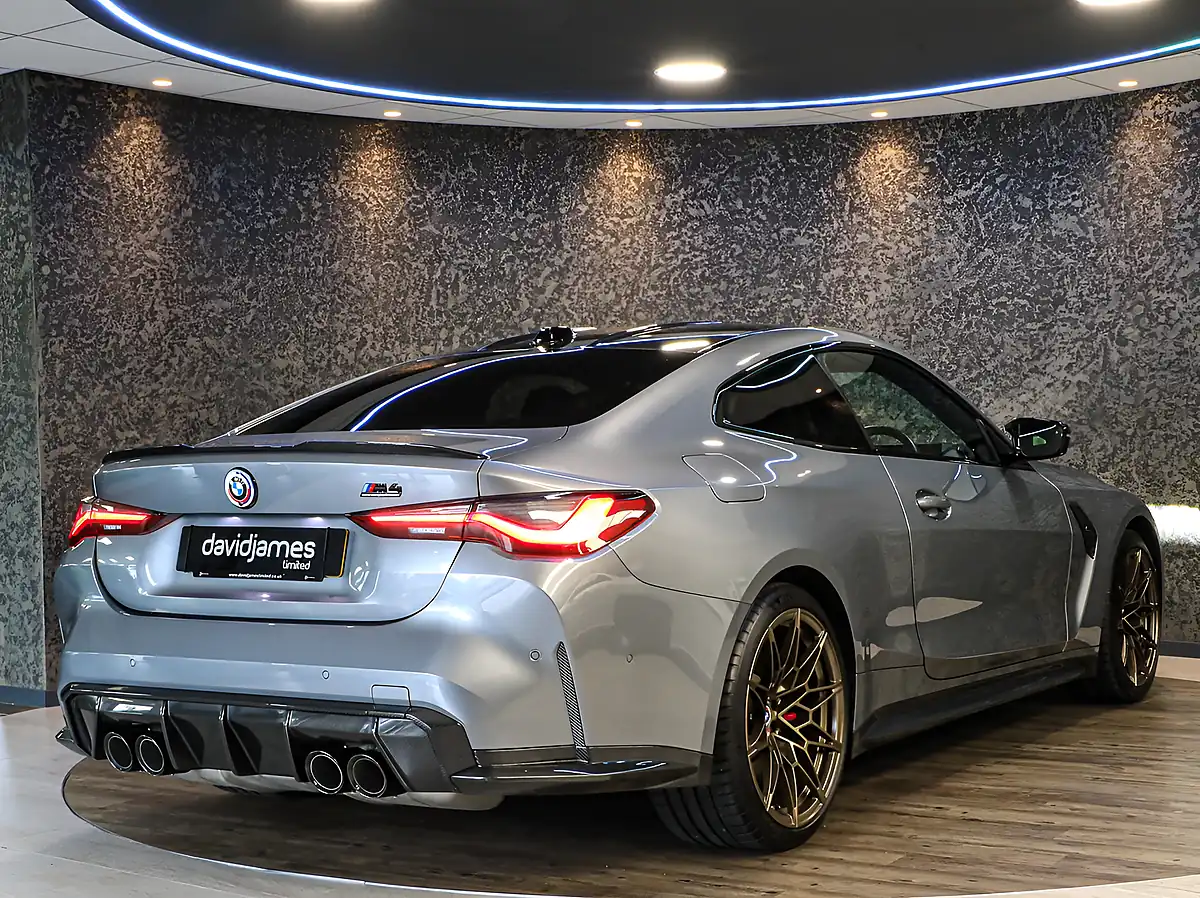Used 2023 BMW M4 Competition Skyscraper Grey Metallic - Interior and Exterior details 8
