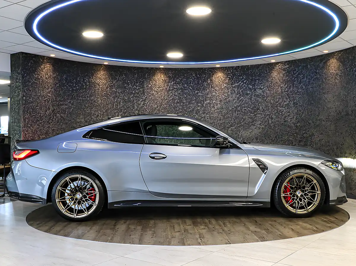 Used 2023 BMW M4 Competition Skyscraper Grey Metallic - Interior and Exterior details 9