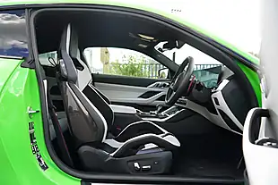 Used 2023 BMW M4 Competition Verde Mantis - Interior and Exterior details 16