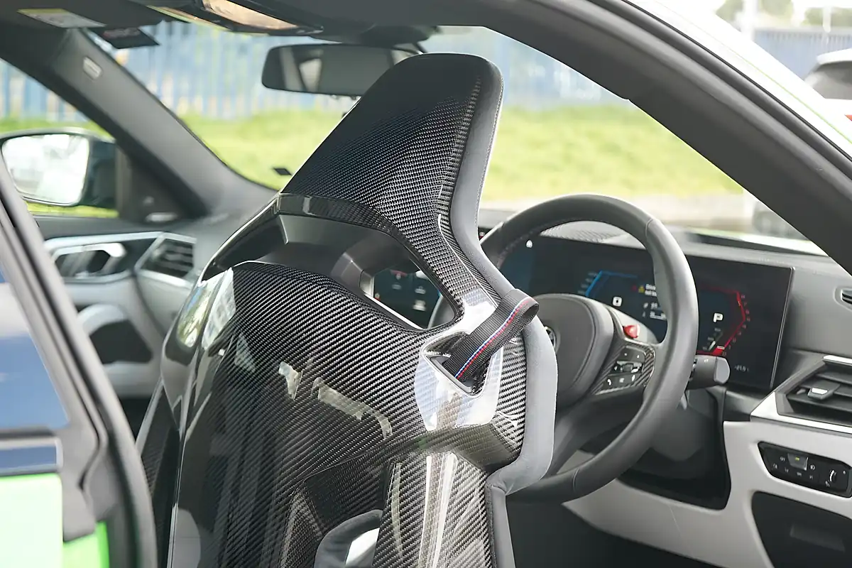 Used 2023 BMW M4 Competition Verde Mantis - Interior and Exterior details 17