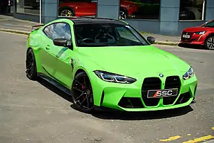 Used 2023 BMW M4 Competition Verde Mantis - Interior and Exterior details 20
