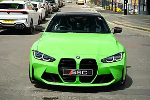 Used 2023 BMW M4 Competition Verde Mantis - Interior and Exterior details 6