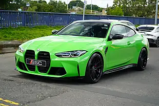 Used 2023 BMW M4 Competition Verde Mantis - Interior and Exterior details 7