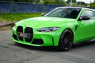 Used 2023 BMW M4 Competition Verde Mantis - Interior and Exterior details 8