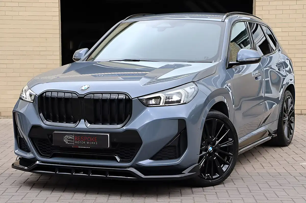 Used 2023 BMW X1 M Sport Storm Bay Grey - Front View