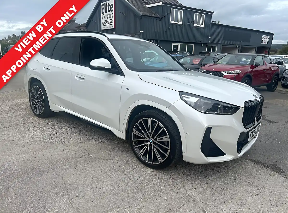 Used 2023 BMW X1 M Sport White - Front View