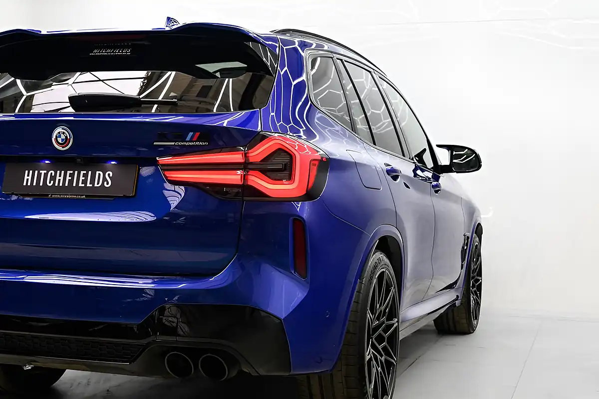 Used 2023 BMW X3 M Competition Blue - Interior and Exterior details 10