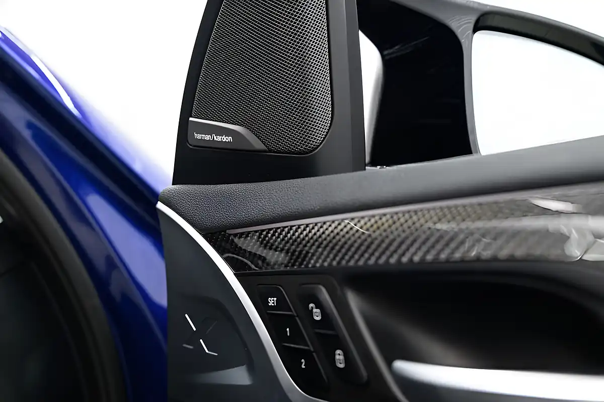 Used 2023 BMW X3 M Competition Blue - Interior and Exterior details 12
