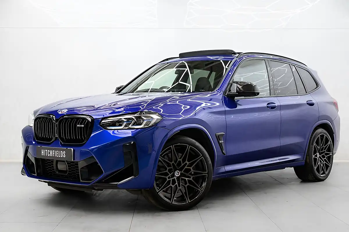 Used 2023 BMW X3 M Competition Blue - Interior and Exterior details 5