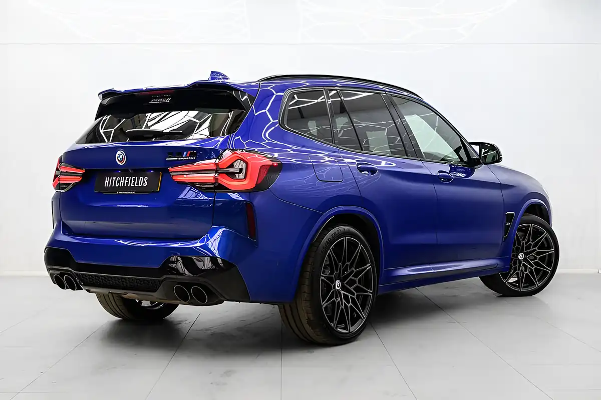 Used 2023 BMW X3 M Competition Blue - Interior and Exterior details 6