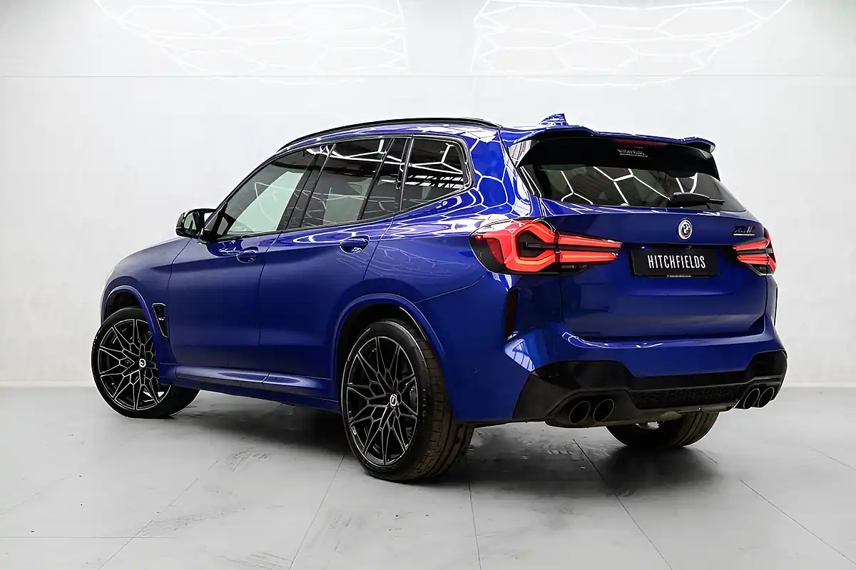 Used 2023 BMW X3 M Competition Blue - Interior and Exterior details 8