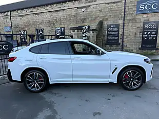 Used 2023 BMW X4 M Sport Pro Alpine White - Interior and Exterior details 12