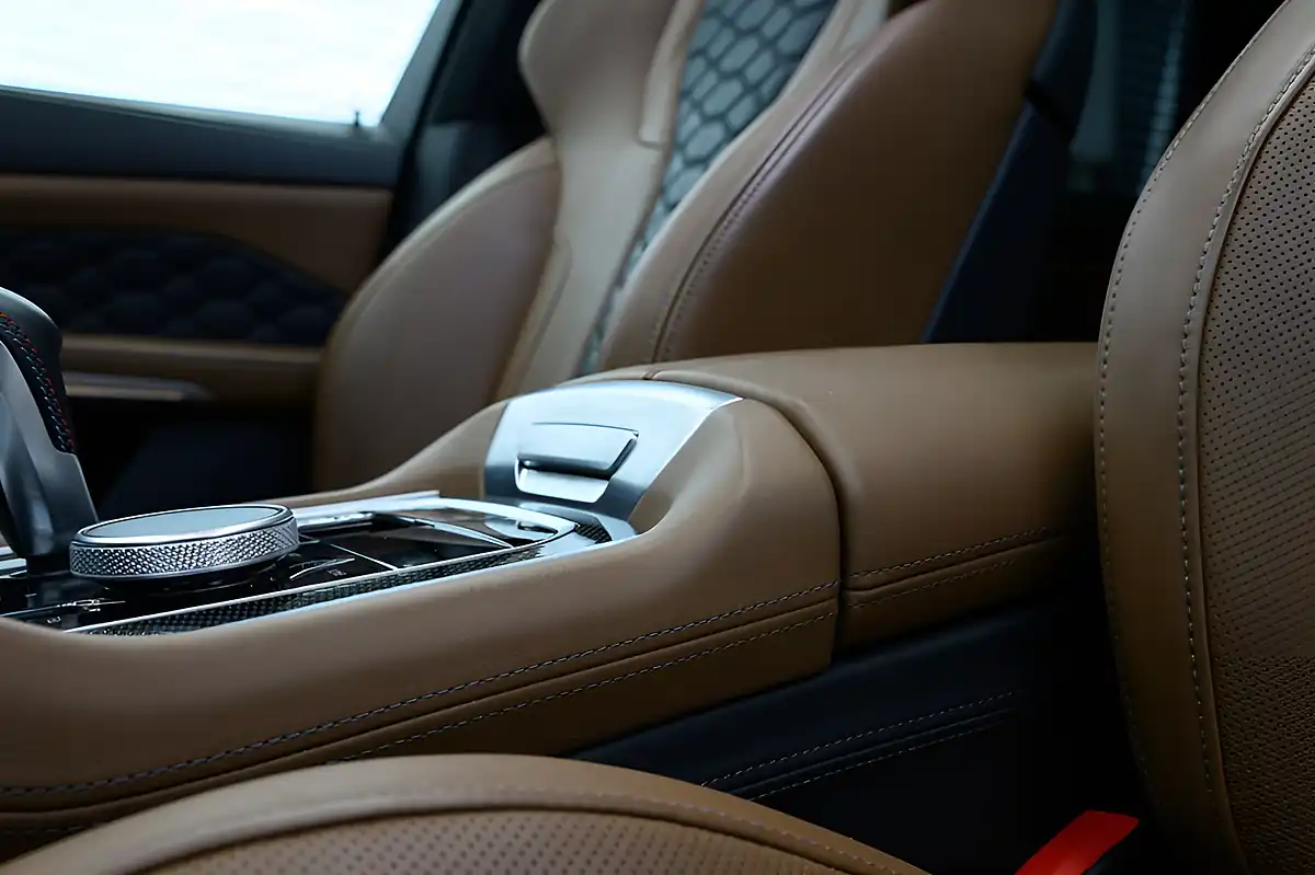Used 2023 BMW X5 M Competition Blue - Interior and Exterior details 16