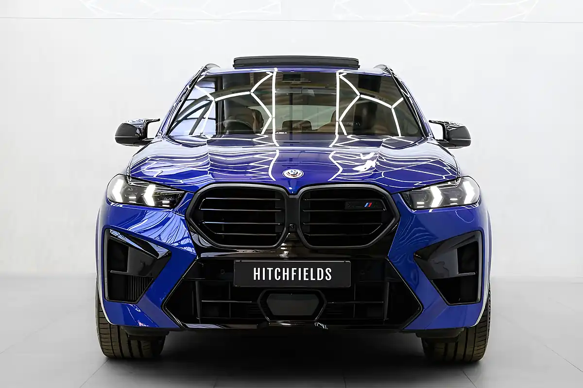 Used 2023 BMW X5 M Competition Blue - Interior and Exterior details 2