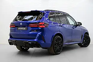 Used 2023 BMW X5 M Competition Blue - Interior and Exterior details 4